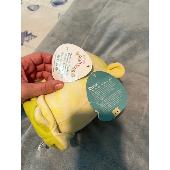 Squishmallows Duna the Dumbo Octopus 7.5” Plush Sea Life Squad - Picture 3 of 4